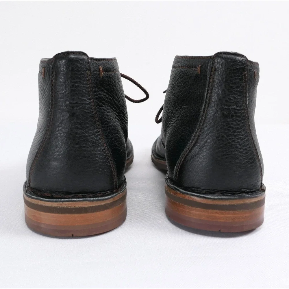 Trask x Harry Rosen Mens 8M Norwegian Elk Leather Chukka Boots Brown 30-6611
